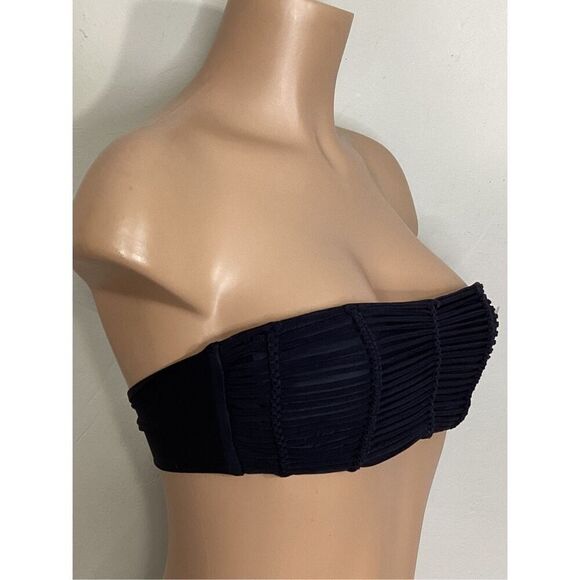New. Pilyq black macramé Isla detailed bikini top. Large. Retails $88 - Picture 5 of 11